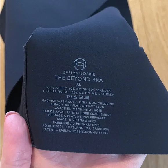 Evelyn & Bobbie Black The Beyond Bra Sz XL - Picture 3 of 6